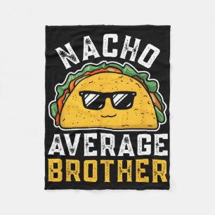 Manta Polar Nacho Promedio Funny Brother Cinco De Mayo Mexican