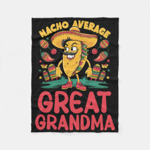 Manta Polar Nacho Promedio Gran Abuela Mexicana Coincidencia C