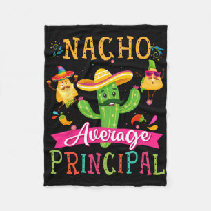 Manta Polar Nacho Promedio Principal Funny Cactus Mexicano Cin