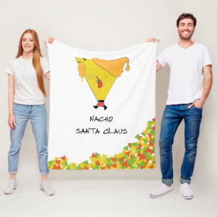 Manta Polar Nacho Santa con chile