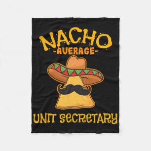 Manta Polar Nacho Secretario de Unidad Media Mexicano Cinco De