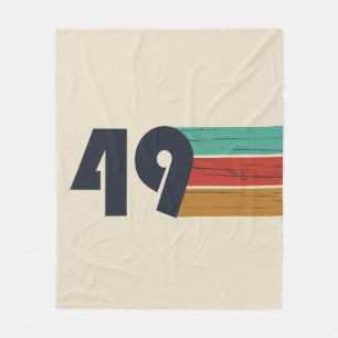 Manta Polar nacido en 1949 vintage cumpleaños 75