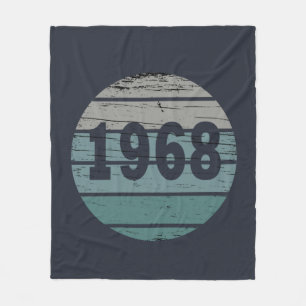 Manta Polar Nacido en 1968 como regalo de cumpleaños vintage