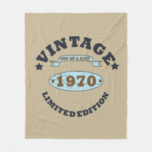 Manta Polar Nacido en 1970 como regalo de cumpleaños