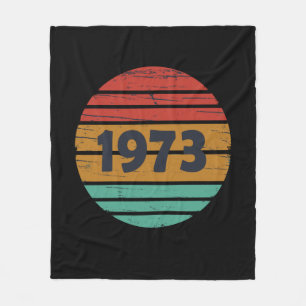 Manta Polar Nacido en 1973 como regalo de cumpleaños vintage