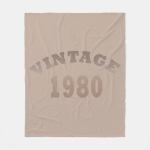 Manta Polar Nacido en 1980 como regalo de cumpleaños
