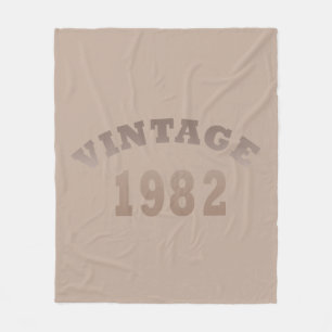 Manta Polar Nacido en 1982, en un antiguo cumpleaños