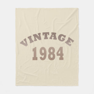 Manta Polar Nacido en 1984, es un cumpleaños vintage