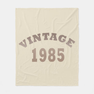 Manta Polar nacido en 1985 vintage regalo de 40 años