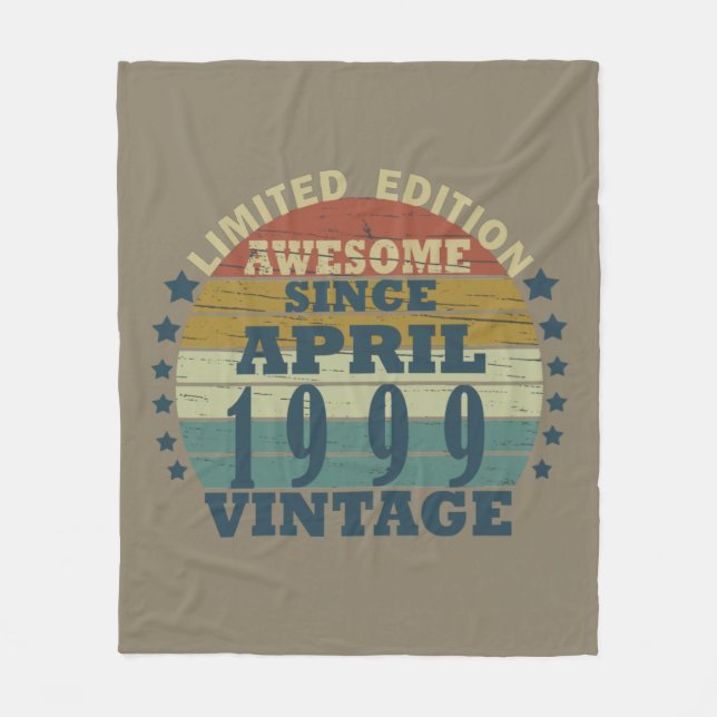 Manta Polar Nacido en abril de 1999, fecha de nacimiento (Anverso)