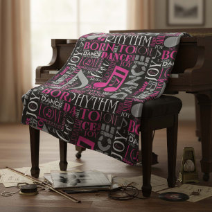 Manta Polar Nacido en Dance Pink ID277