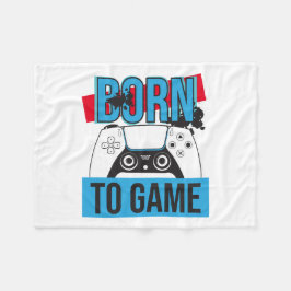 MANTA POLAR NACIDO PARA JUEGO CON MI CONSOLA
