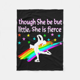 MANTA POLAR NACIDO PARA SER UN CAMPEONATO DE PATINAJE DE FIGUR