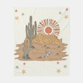 Manta Polar Nacimiento de Vaqueros del País Occidental