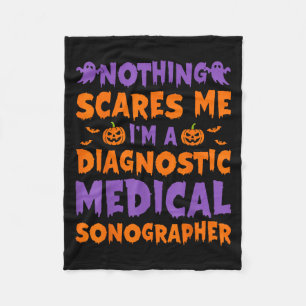 Manta Polar Nada Soy Yo Soy Un Sonografista Médico Diagnóstico