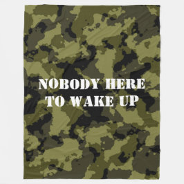 Manta Polar Nadie aquí para despertar