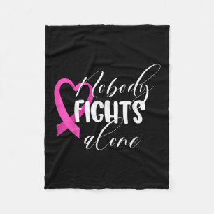 Manta Polar Nadie lucha solo contra el cáncer de mama
