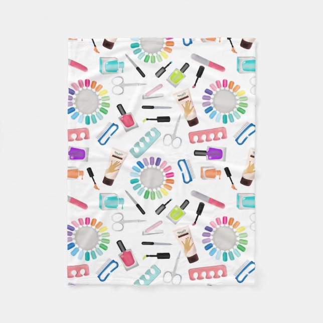 Manta Polar Nails Manicure Pedicure Beauty Salon  (Anverso)