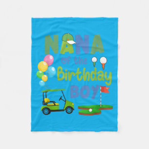 Manta Polar Nana Del Hoyo En Uno Del Niño De Cumpleaños Golf D