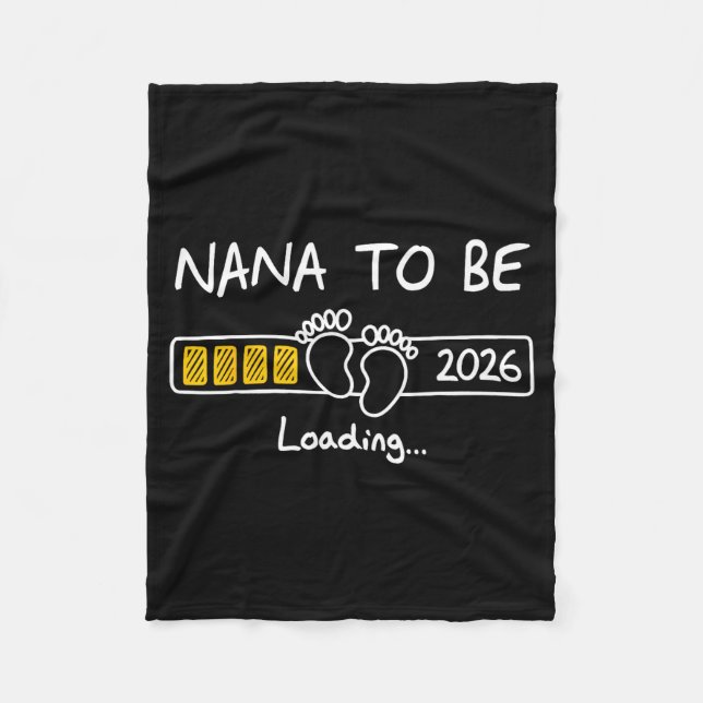 Manta Polar Nana To Be 2026 Loading Nana Est 2026  (Anverso)