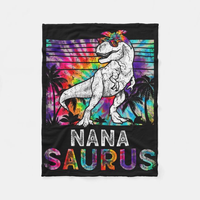 Manta Polar Nanasaurus Dinosaur Nana Saurus Familia Coincidien (Anverso)