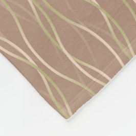 Manta Polar Napolitano Macchiato Pistachio Cinta y sombra.