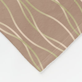 Manta Polar Napolitano Macchiato Pistachio Ribbons.