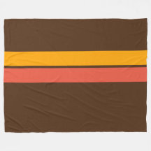 Naranja Amarillo Brillante Carreras Rayas En Marró