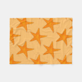Manta Polar Naranja Beach Ocean Starfish Star Fish Marine Life