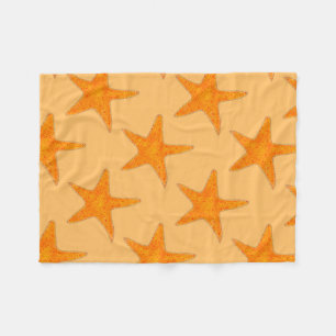 Manta Polar Naranja Beach Ocean Starfish Star Fish Marine Life