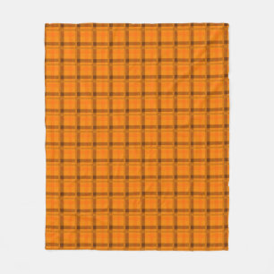Manta Polar Naranja - Comprobación del patrón de la placa Ta