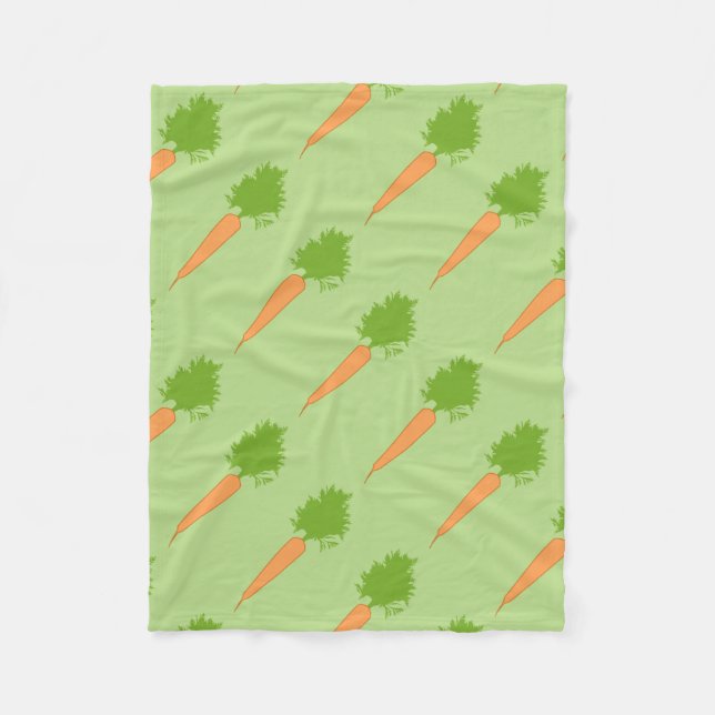 Manta Polar Naranja de las zanjas Personalizado Fleece Blanket (Anverso)