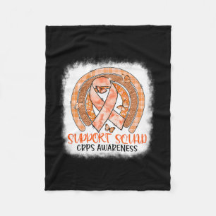 Manta Polar Naranja de mariposa apoyo arco iris galvanizado