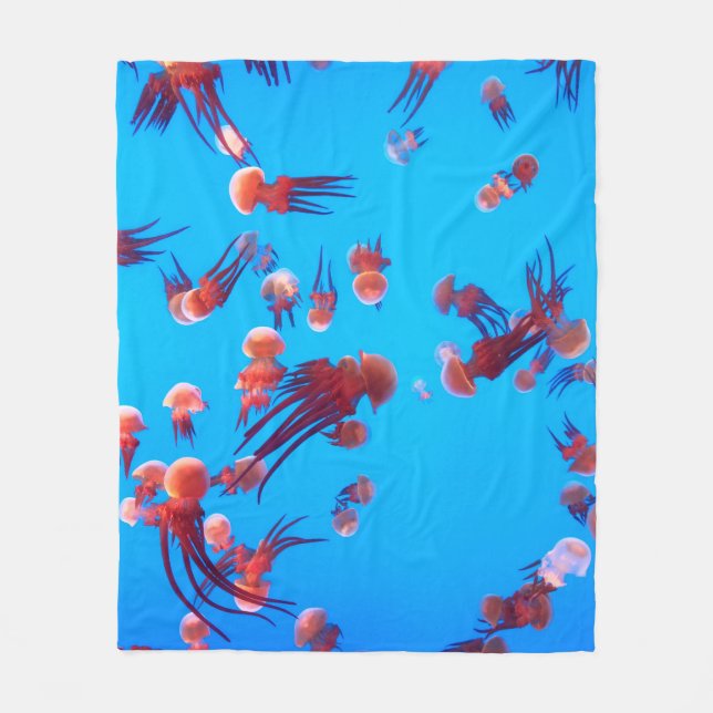 MANTA POLAR NARANJA JELLY FISH (Anverso)