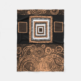 Manta Polar naranja pasley personalizado fleece blanda