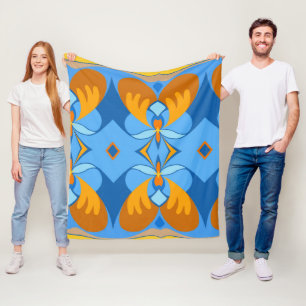 Manta Polar Naranja Sky Fleece Blanket