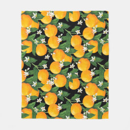 Manta Polar Naranjas