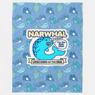 Manta Polar Narwhal Unicorn Del Mar