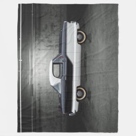 Manta Polar Nash Metropolitano en blanco y negro