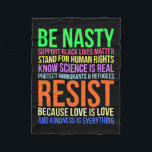 Manta Polar Nasty Resist Lgbtq Human Rights Science Be Kind Fu<br><div class="desc">Nasty Resist Lgbtq Human Rights Science Be Kind Divertido Regalo</div>
