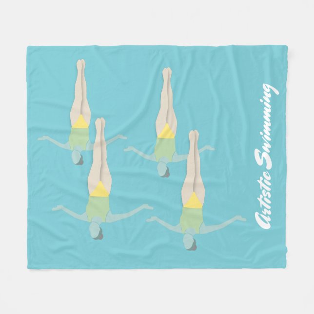 Manta Polar Natación artística (Frente (Horizontal))