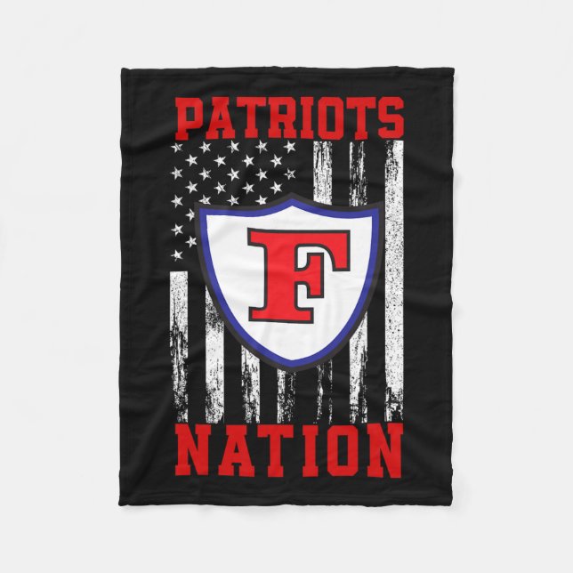 Manta Polar Nation Hs, logo de Freedom Patriots (Anverso)
