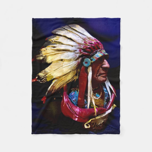 Manta Polar Native " Hunkpapa Chief" original art  (Anverso)