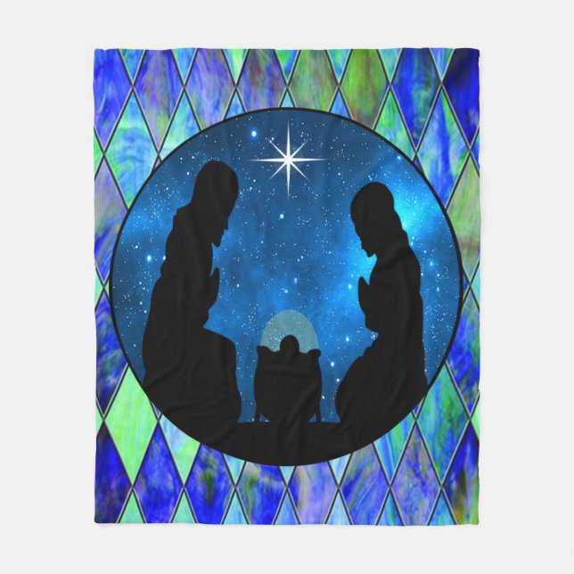 Manta Polar Natividad (Anverso)