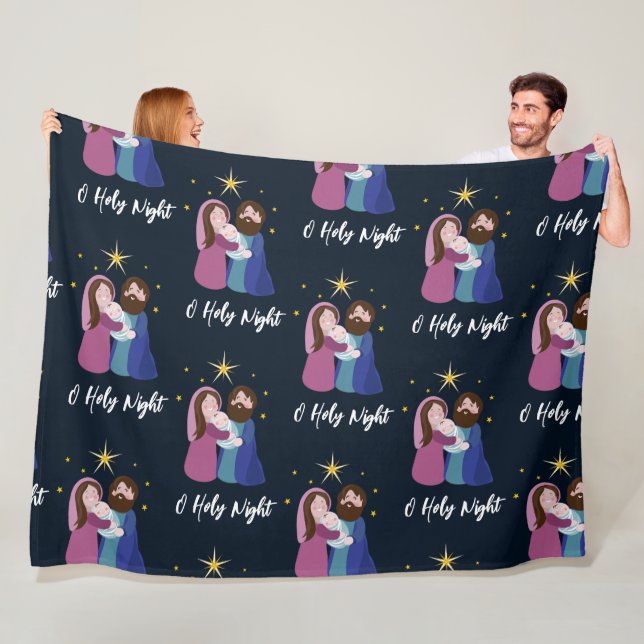 Manta Polar Natividad de los navidades (In situ)