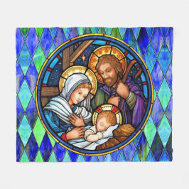 Manta Polar Natividad Fleece Blanket
