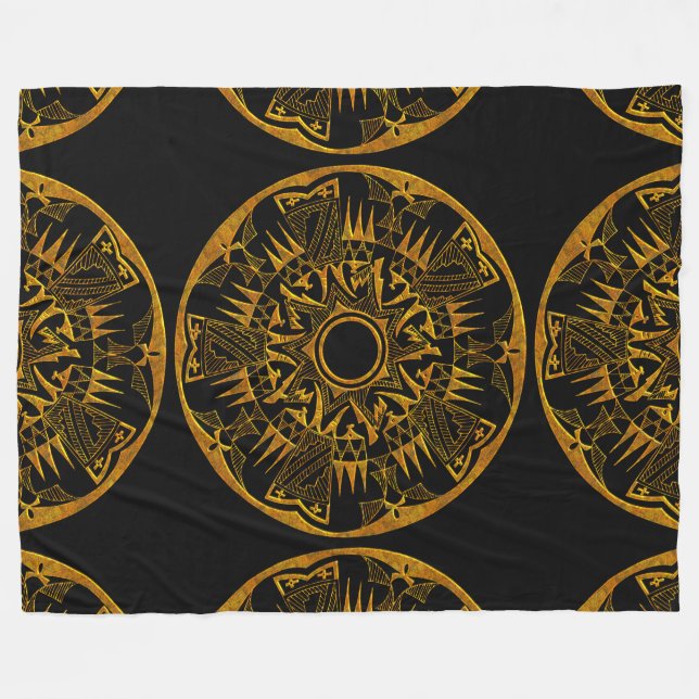 Manta Polar Nativo americano 1 (Frente (Horizontal))