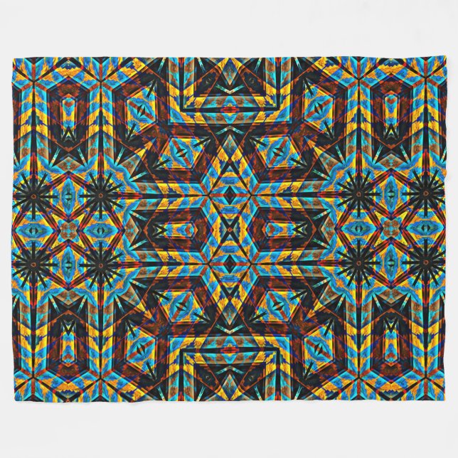 Manta Polar Nativo americano moderno 18 (Frente (Horizontal))