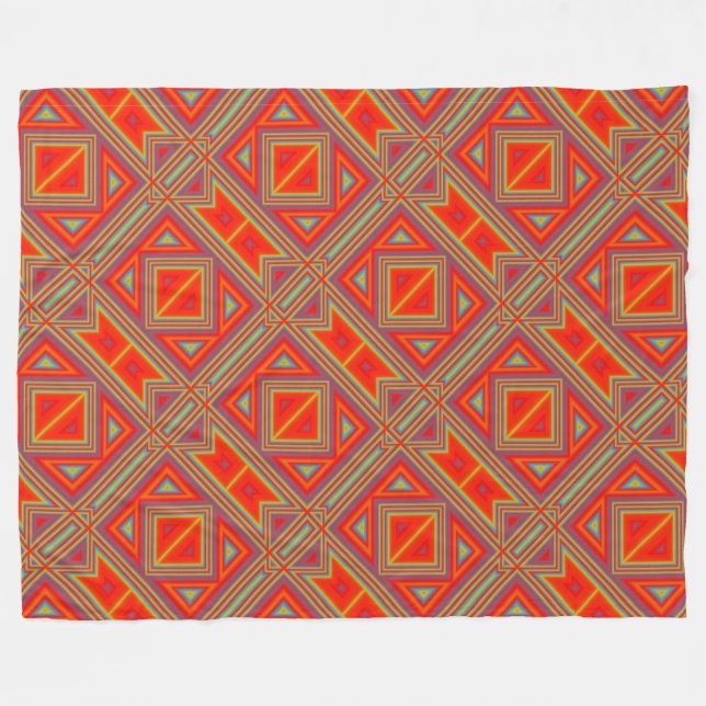 Manta Polar Nativo americano moderno 22 (Frente (Horizontal))