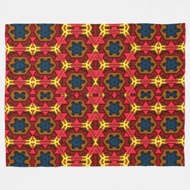 Manta Polar Nativo americano moderno 4 (Frente (Horizontal))
